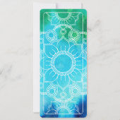 Invitation Véritable loi de la nature Attraction Signet d'aqu (Dos)