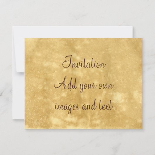 Invitation Véritable machine à écrire Sonnet 116 de Shakespea (Devant)