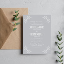 Véritable simplicité 6 Mariage stérile floral