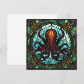 Invitation Verre Cthulhu (Devant / Derrière)