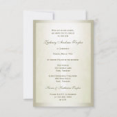 Invitation Verre de confirmation Gold (Devant)