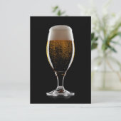 Invitation Verre de la bière (Debout devant)