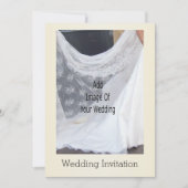 Invitation Verres à Champagne Mariage (Devant)