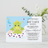 Invitation Vers Hatch Dragon | Baby shower par courrier (Debout devant)