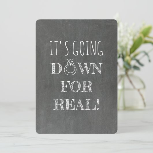 Invitation Vers Le Bas Pour Vraiment - Proposition Drôle De F (Debout devant)