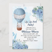 Invitation Vers le haut et vers l'arrière garçon montante mon (Devant)