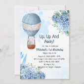 Invitation Vers le haut et vers l'arrière garçon montante mon (Devant)