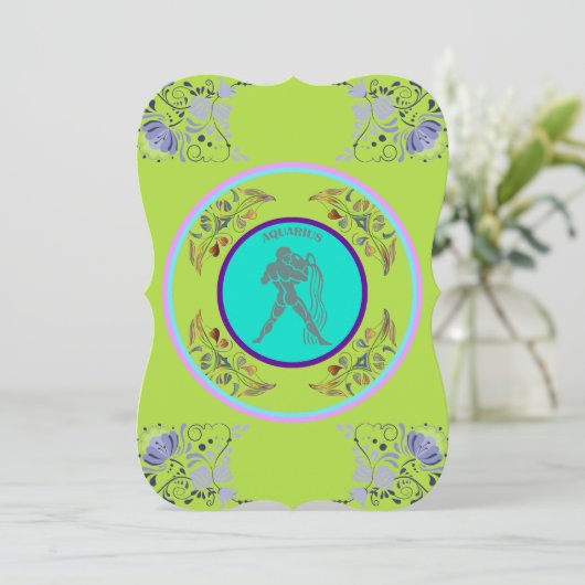 Invitation Verseau (Debout devant)