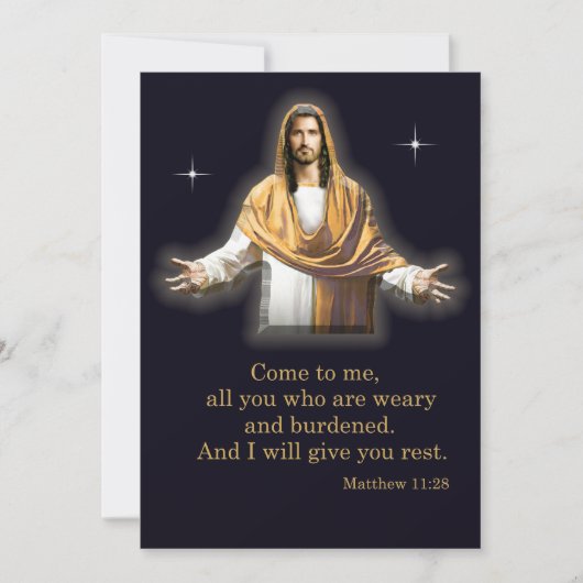 Invitation versets bibliques (Devant)