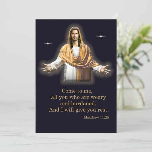 Invitation versets bibliques (Debout devant)