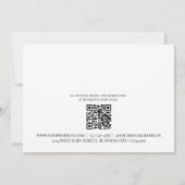 Invitation Version du certificat cadeau (Dos)