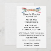 Invitation Version pour toutes occasions Téléchargeable (Devant / Derrière)