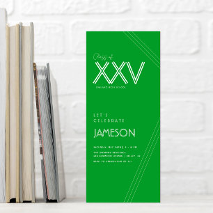 Invitation Vert   Classe Moderne de XXV Fête de Remise des Di
