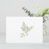 Invitation vert de printemps (Debout devant)