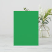 Invitation Vert ennuyeux, Menthe foncée, Vert pâle, (Debout devant)