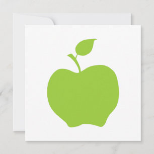 Invitation Vert pomme