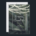Invitation Vert rustique Grass & Lumières doux 16<br><div class="desc">Personnaliser pour tout événement</div>