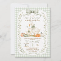 Vert Sauge Automne Dinde Baby Shower
