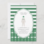 Invitation Vert un peu caddie est en route (Devant)