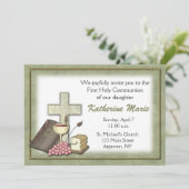 Invitation verte de communion (Debout devant)