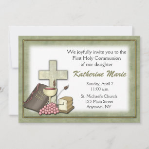 Invitation verte de communion