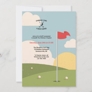 Invitation Verts de golf