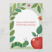 Invitation Very Hungry Caterpillar Birthday (Dos)