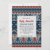 Invitation Veste moche Fête de vacances moderne (Devant)