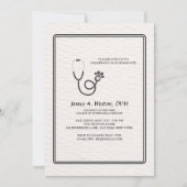 Invitation Vet Stethoscope (Devant)