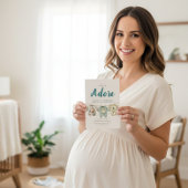 Invitation Vêtements de bébé hérisson des bois Un garçon à ad