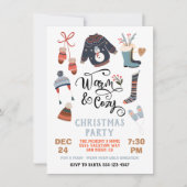 Invitation Vêtements de Noël chauds et confortables (Devant)