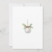 Invitation Vêtements de Noël pour une joyeuse petite douche d (Dos)