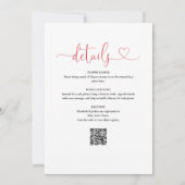 Invitation Vêtements de Noël Tout en un Baby shower (Dos)