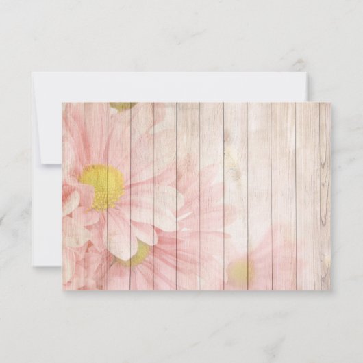 Invitation Veuillez nous rejoindre pour une réception (Dos)