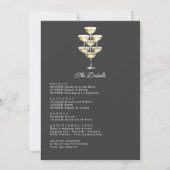 Invitation Veuve Before Vows Champagne Week-end Enterrement d (Dos)