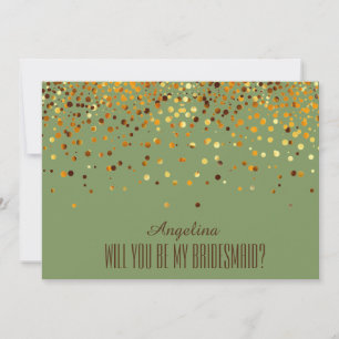 Invitation Veux-tu être ma demoiselle d'honneur?
