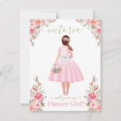 Invitation Veux-tu être ma demoiselle d'honneur (Devant)