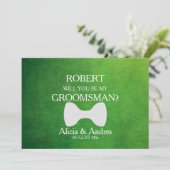 Invitation Veux-tu être mon garçon d'honneur ? Proposition (Debout devant)