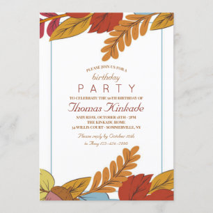 Invitation Vibes d'automne