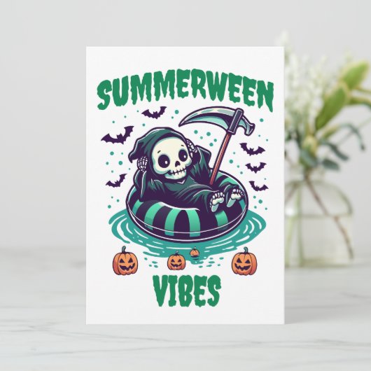 Invitation Vibes de Summerween – Reaper Détendu (Debout devant)