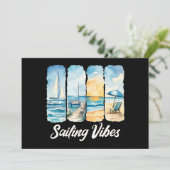 Invitation Vibes de voile - Sentez l'océan (Debout devant)
