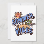 Invitation Vibes d'été (Devant)