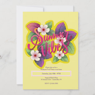Invitation Vibes d'été