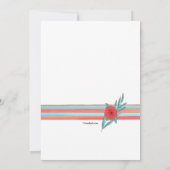 Invitation Vibes d'été Fête de la piscine d'anniversaire (Dos)