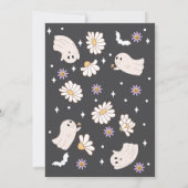 Invitation Vibes éffrayantes Hippie Halloween (Dos)