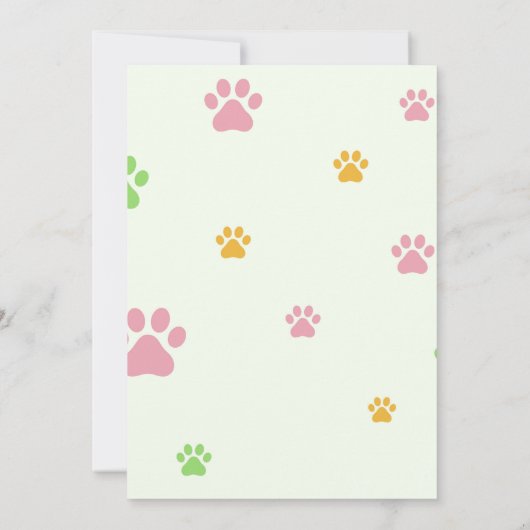 Invitation Vibes françaises uniquement (Dos)