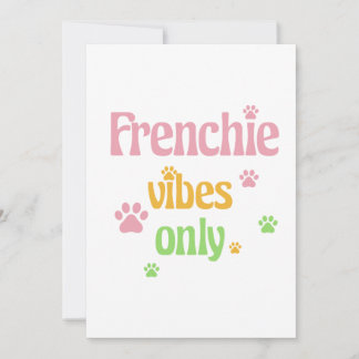 Invitation Vibes françaises uniquement