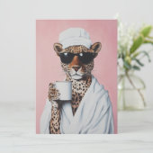 Invitation Vibes Leopard détendues (Debout devant)