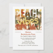 Invitation Vibes Plage (Devant)