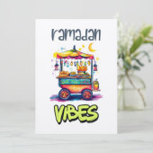 Invitation Vibes Ramadan | Panier alimentaire de la rue Arabe (Debout devant)